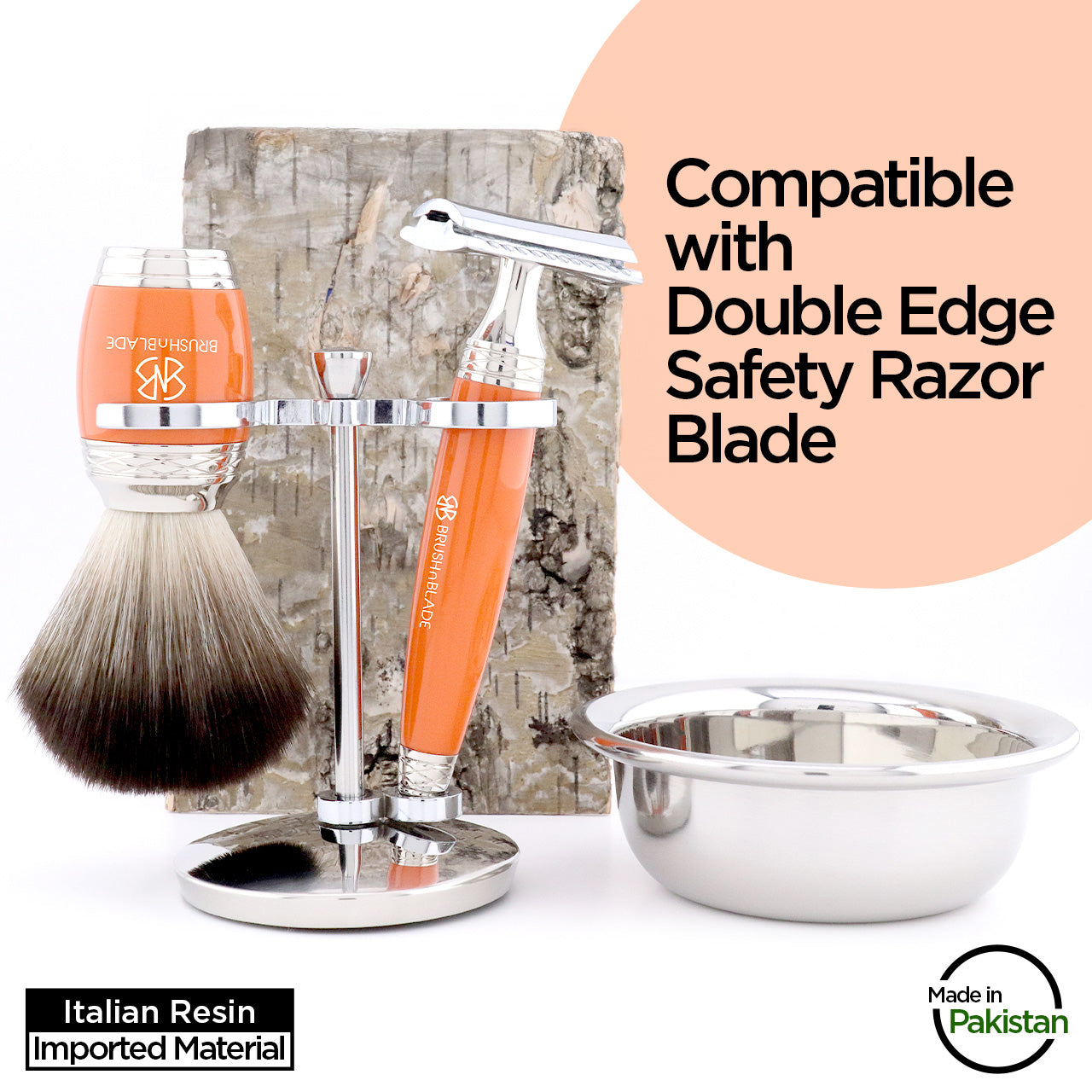 Luxury Double Edge Safety Razor Shaving Set
