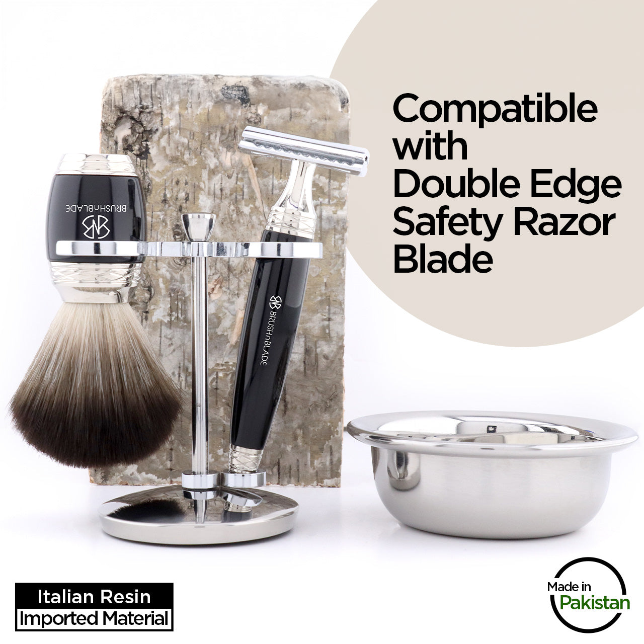 Luxury Double Edge Safety Razor Shaving Set