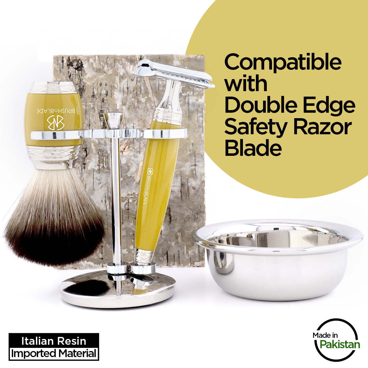 Luxury Double Edge Safety Razor Shaving Set