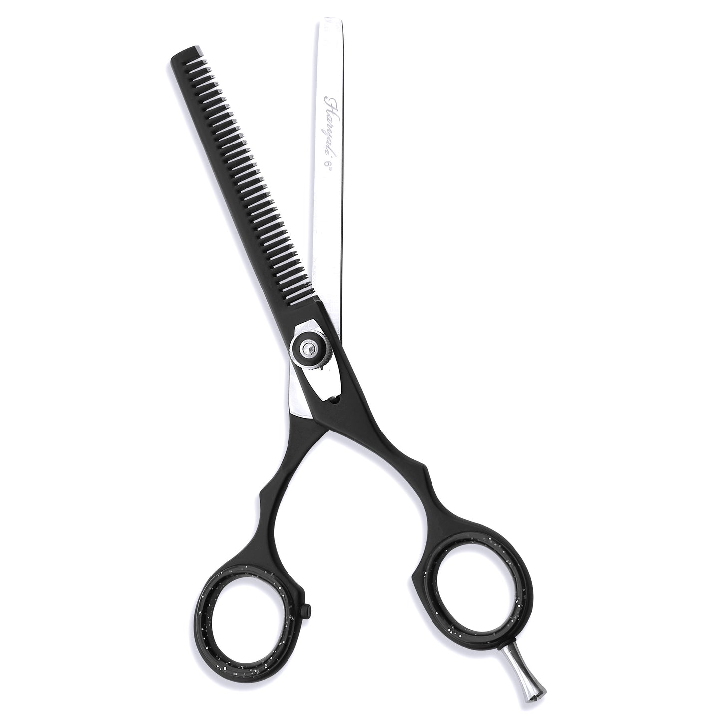 Black 6” Hairdressing thinning Scissors Set with Adjustable Screws