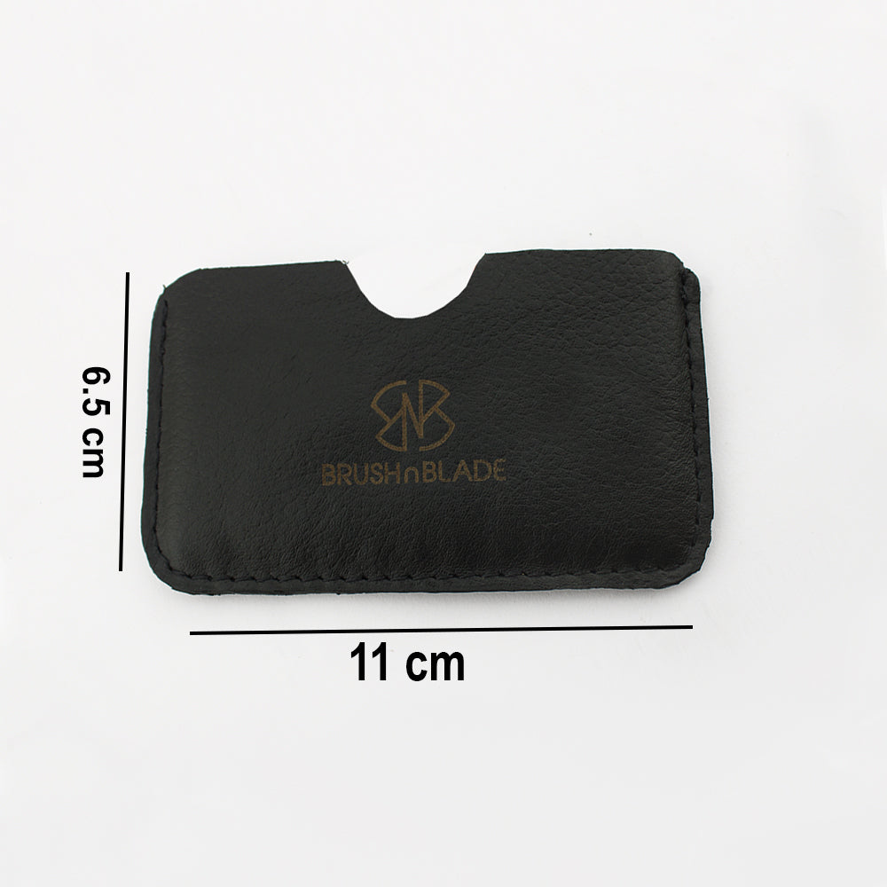 Leather Pouch for Top-Tier Plastic Resin Hair Comb