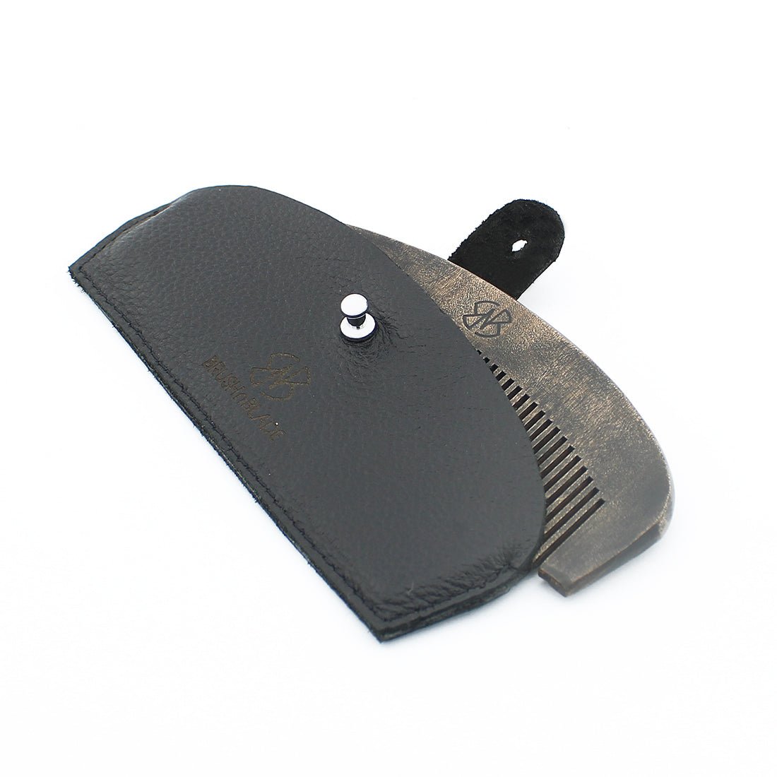 Durable Leather Case for Premium Wooden Comb