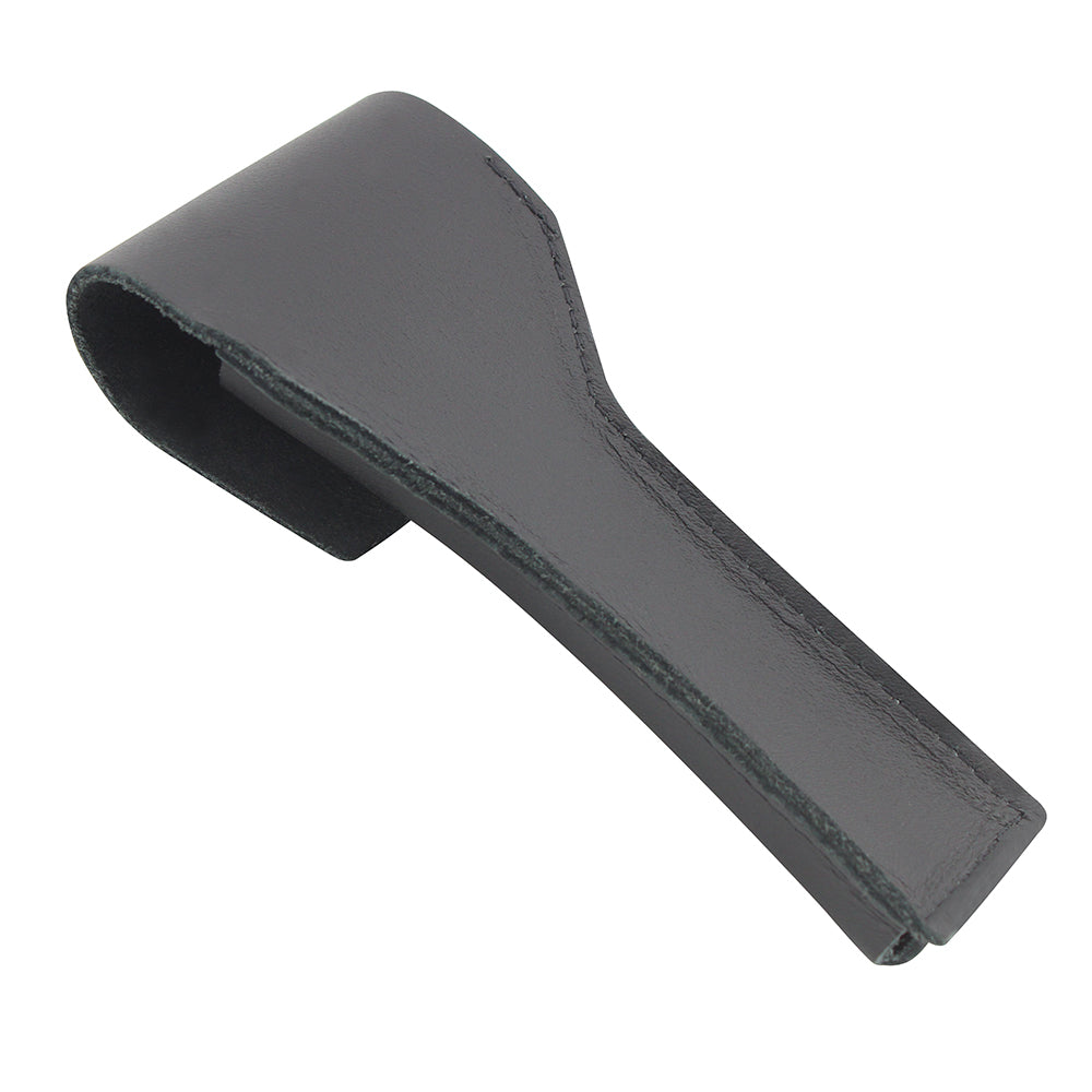 Black Leather Pouch for Double Edge Safety Razor
