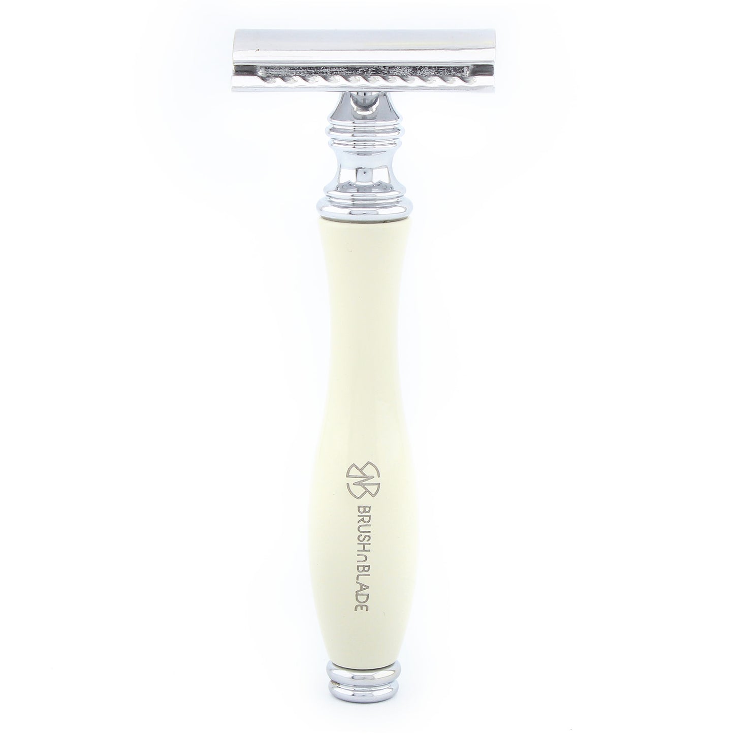 OBH Double Edge Safety Razor in ivory