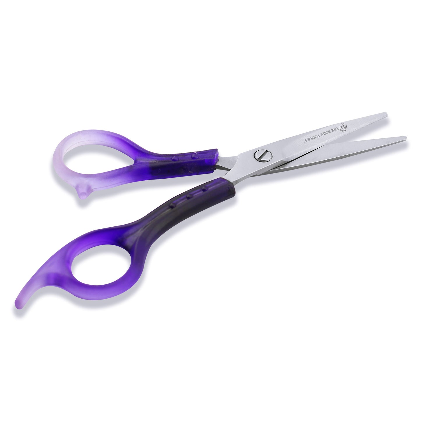 Purple 6” Offset Hairdressing Scissors