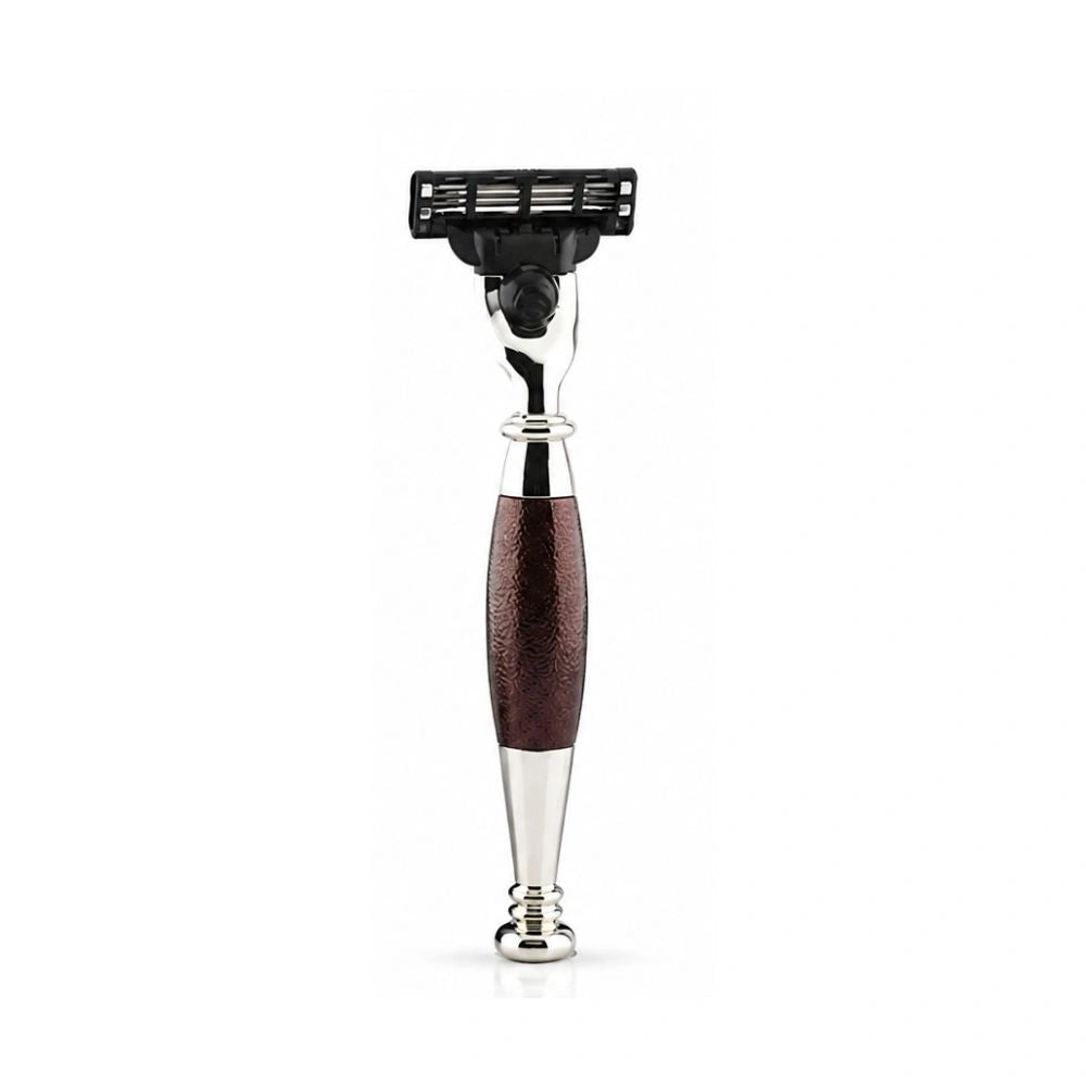 Tandoori Half Antique Maroon 3 Edge Shaving Razor