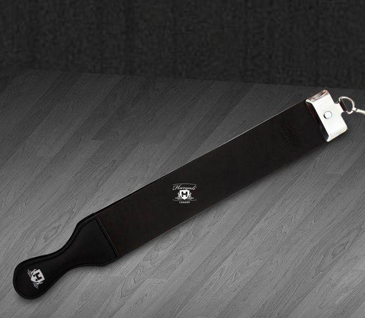 Leather Strop for Sharpening Straight Razors - HARYALI LONDON