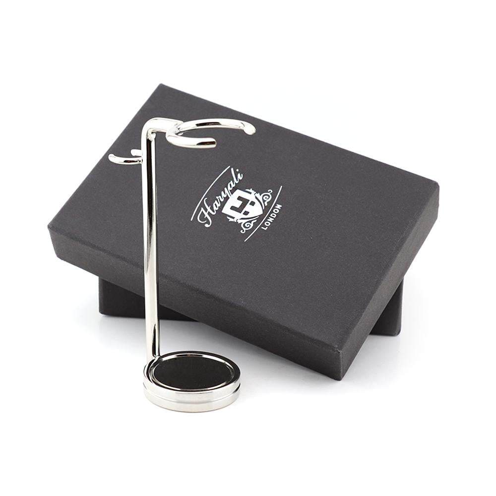 Stainless Steel Shaving Stand for Shaving Brush and Razor - HARYALI LONDON
