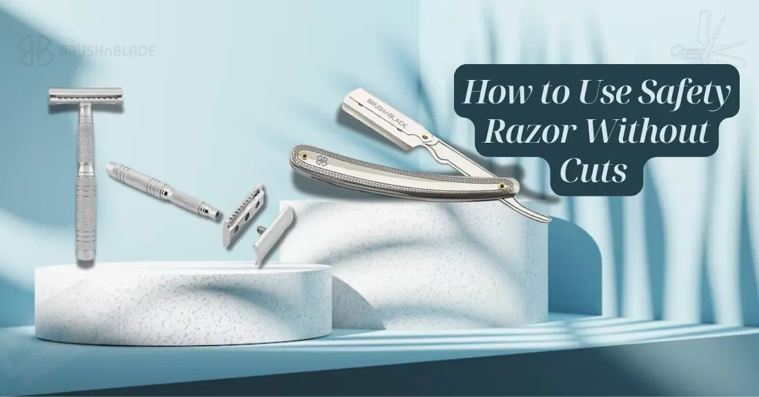 How to use a safety razor without cuts for gentle wet shaving