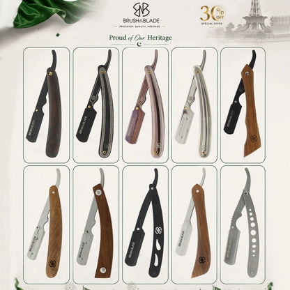 Cut Throat Razor for Men | Professional Straight Razor
