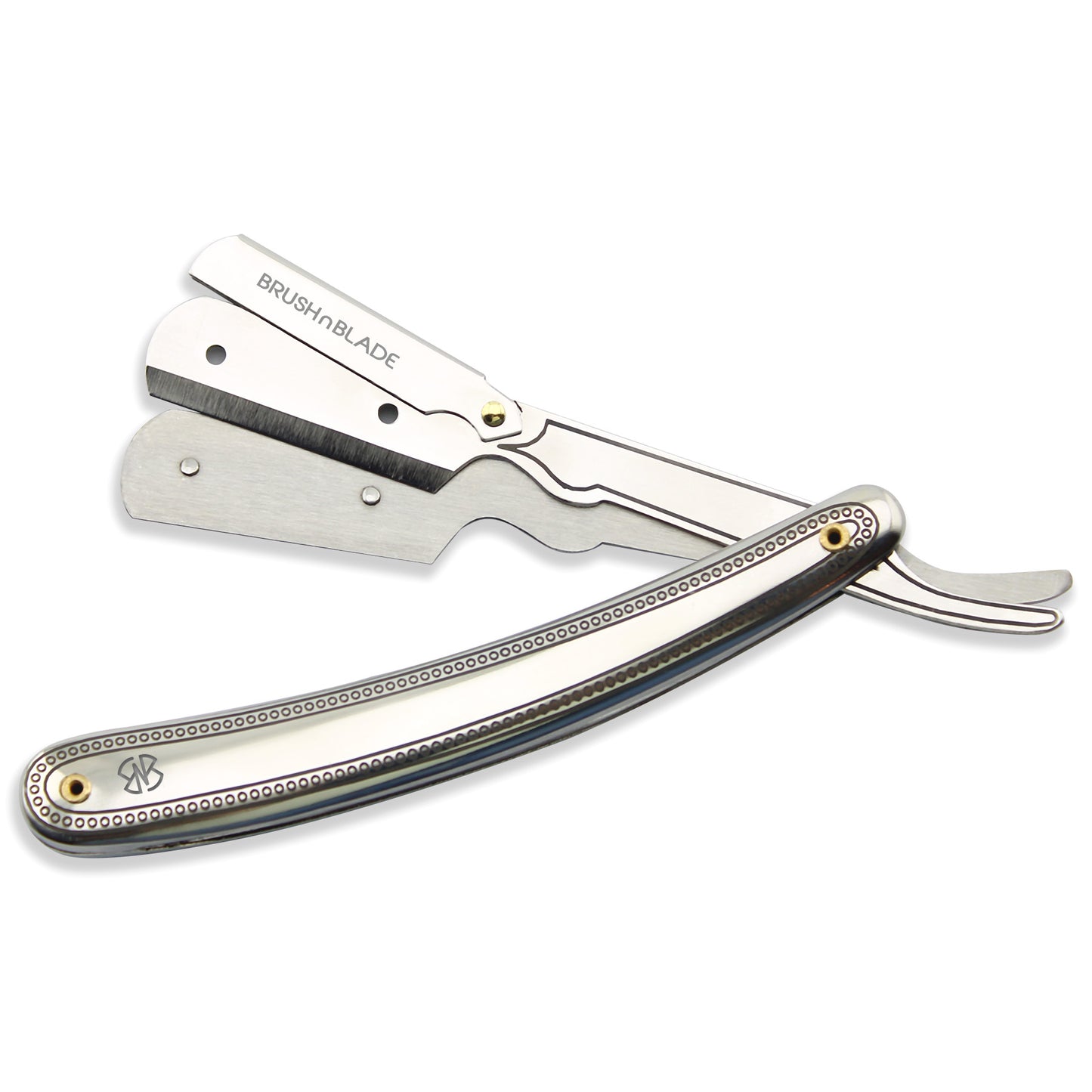 Stainless Steel Cut Throat Razor Silver
