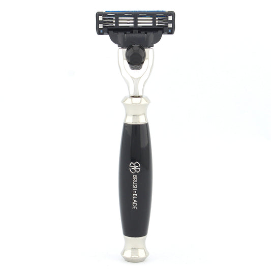 Lee 3 Edge Razor with Ivory Handle for Smooth Shaving