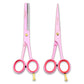 Clean Barber Kit with Pink 6-Inch Scissors
