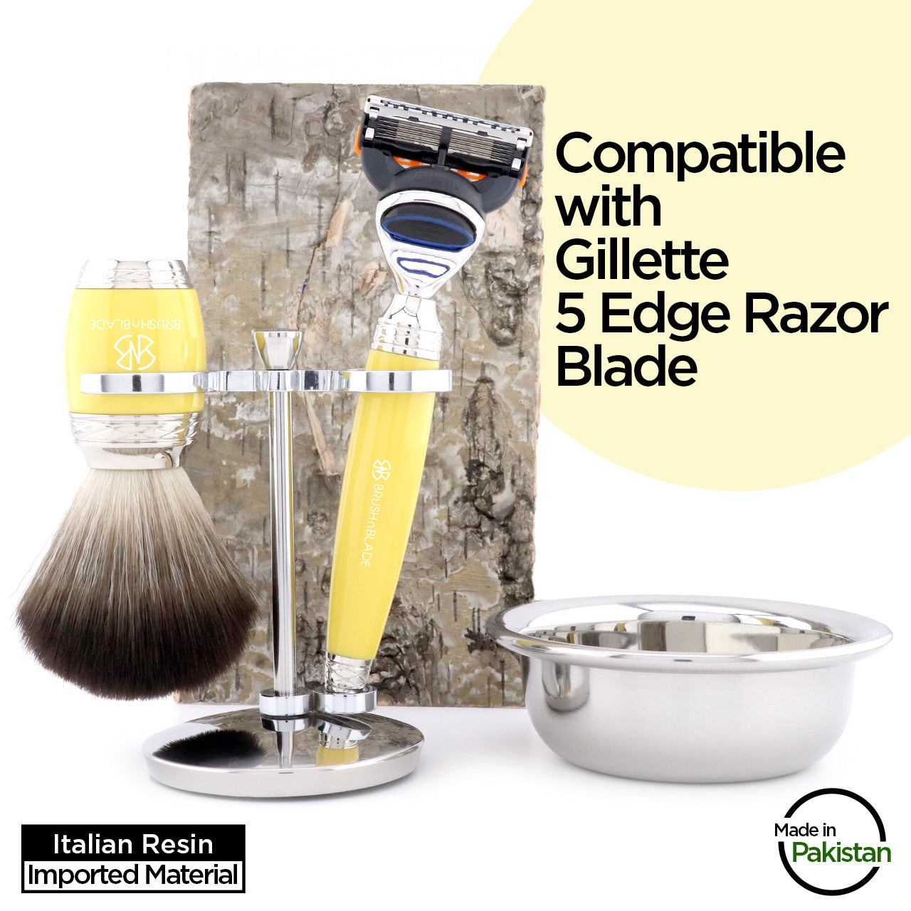 Superior 5 Edge Razor Shaving Set