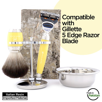 Superior 5 Edge Razor Shaving Set