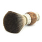OBH Black Synthetic Shaving Brush with Wood Handle