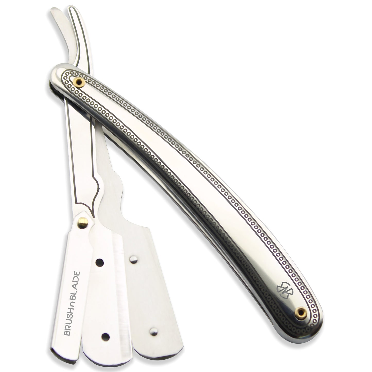 Stainless Steel Cut Throat Razor Silver