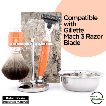 Exclusive 3 Edge Razor Shaving Set