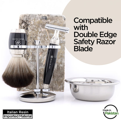 Luxury Double Edge Safety Razor Shaving Set