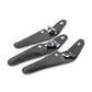 Universal razor pouch fits DE razors, 3-blade Mach3, and 5-blade Fusion5