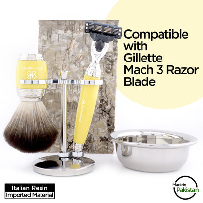 Exclusive 3 Edge Razor Shaving Set