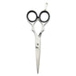Silver 5.5” Hairdressing Scissors with Fixed Screws