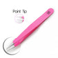 6 Piece Tweezers Set for Facial Hair and Precision Grooming