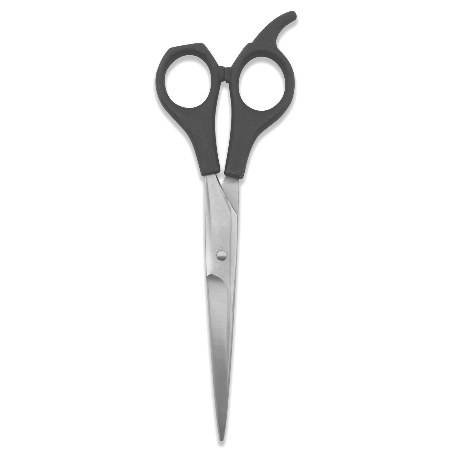 Black Handle 6.5” Hairdressing Scissor with Fixed Screws