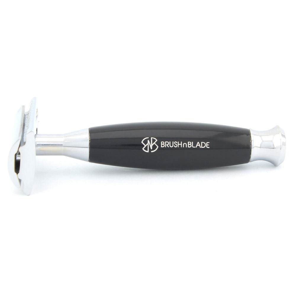Lee DE Razor in Wooden, Ivory and Black Handle Options – BrushnBlade
