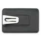 Card Holder Leather in Plain Black and Textured Black