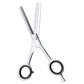 Silver 6.5” Hairdressing thinning Scissor