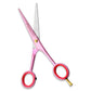Pink 6 inch Hairdressing Scissors Set