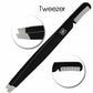 6 Piece Tweezers Set for Facial Hair and Precision Grooming