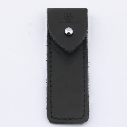 Nose Trimmer with Black Leather Pouch