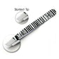 6 Piece Tweezers Set for Facial Hair and Precision Grooming