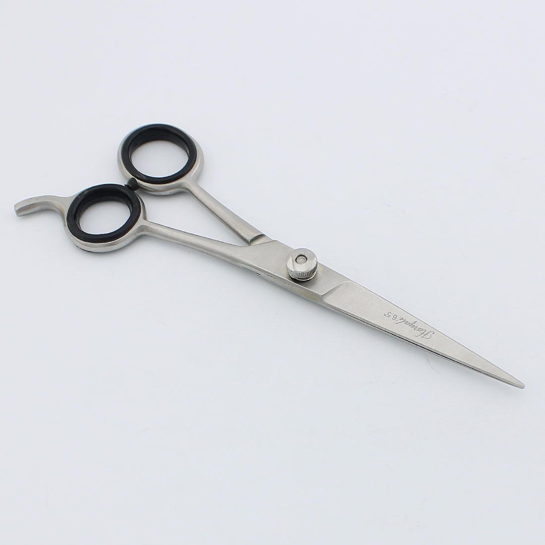 Premium 6.5-inch hairdressing scissor with adjustable screws and closed blades for professional hair cutting