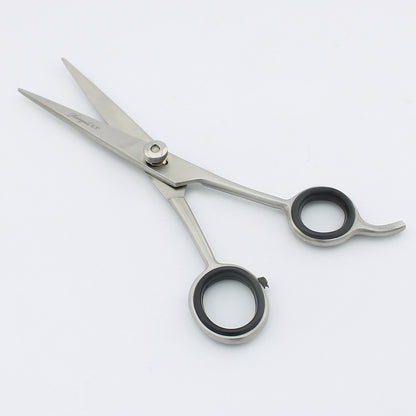 6.5-inch professional hairdressing scissor with open blades for precise and smooth cutting