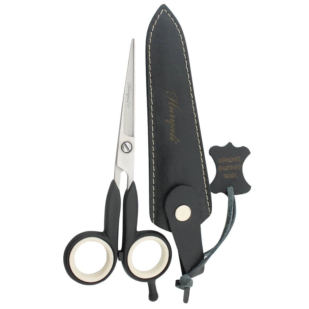 6 Inch Professional Hair Cutting Scissors with Leather Pouch