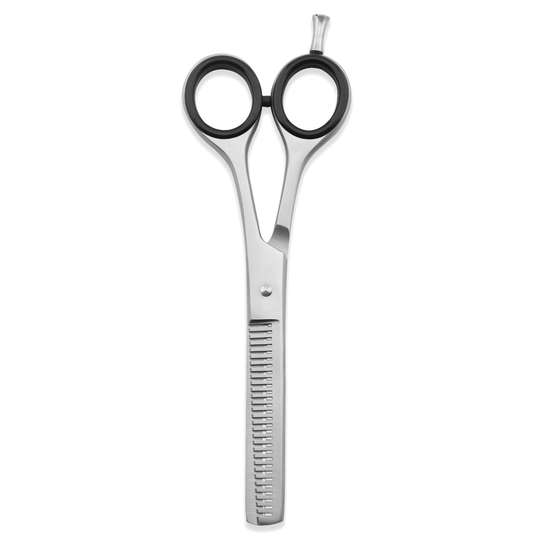6-inch barber thinning shears with non-adjustable screw

