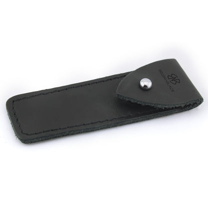 Nose Trimmer with Black Leather Pouch
