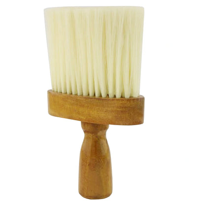 Premium Barber Neck Duster Brush | Wooden Hair Cleaning Brush