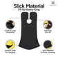 Beard trimming apron with suction grip and mirror use

