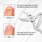 Professional Curved Toenail Clipper with Stainless Steel Precision