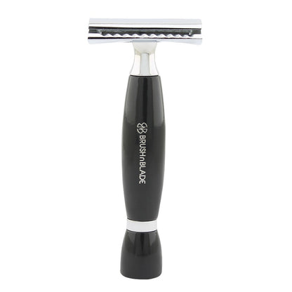 Grain & Edge Safety Razor with Leather Pouch for Men