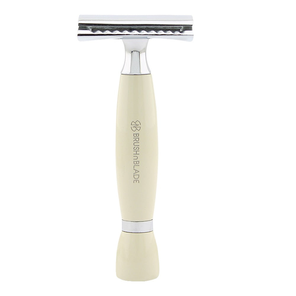 Grain & Edge Safety Razor with Leather Pouch for Men