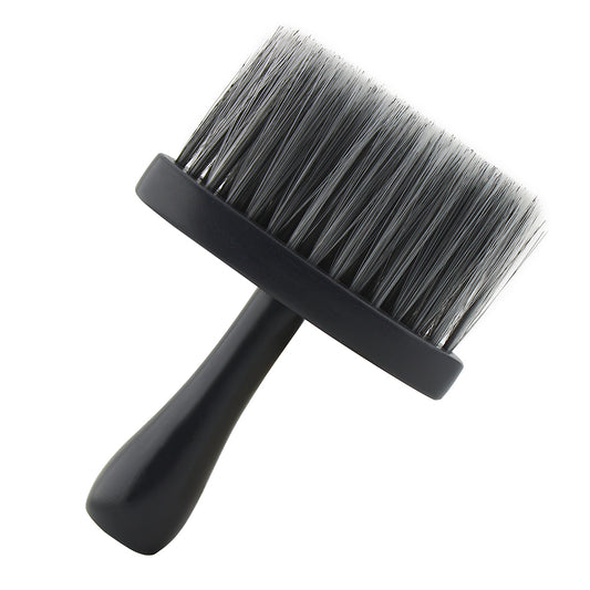 BrushnBlade Barber Neck Duster with Black Plastic Handle