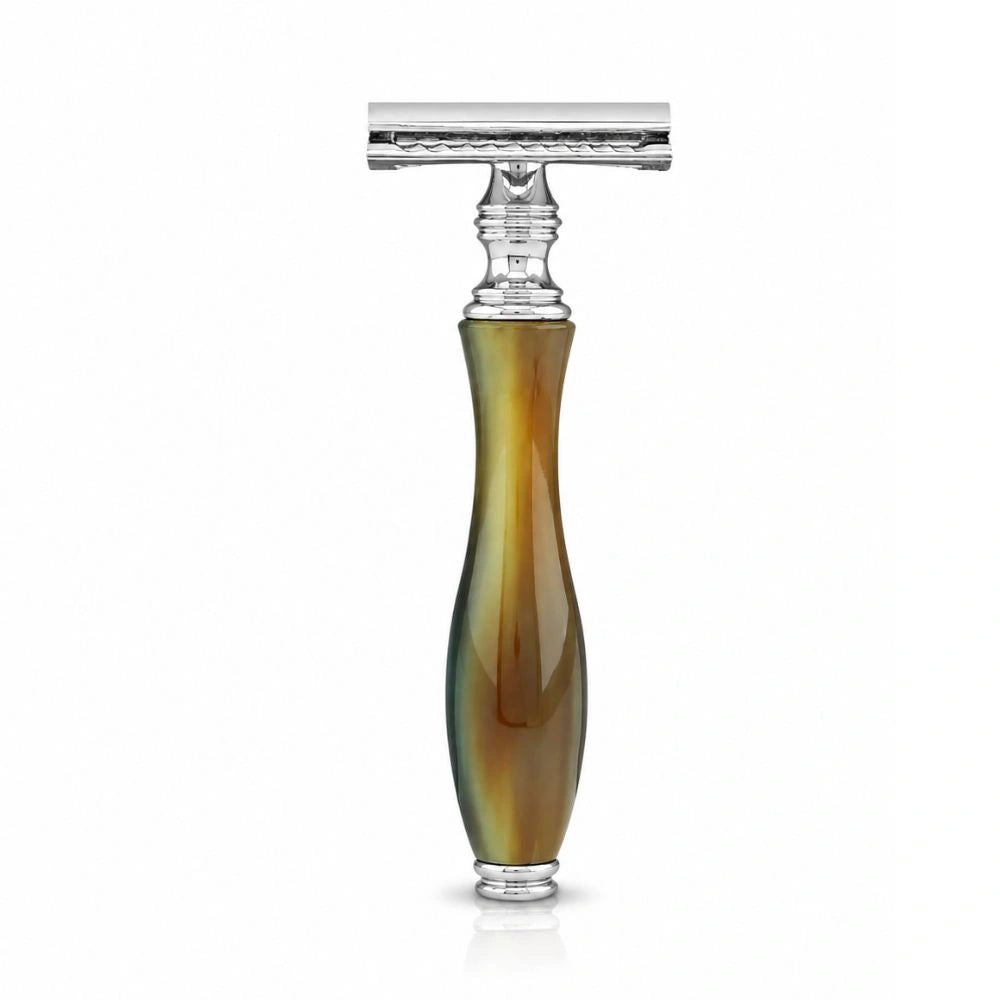 Buffalo Horn Double Edge Safety Razor