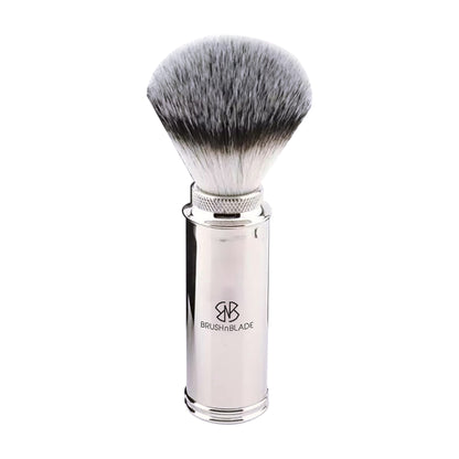 Compact Travel Shaving Brush for On-the-Go Grooming