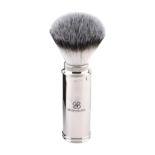 Compact Travel Shaving Brush for On-the-Go Grooming