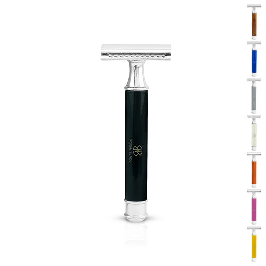 DE safety razor with round pencil in 10 colors